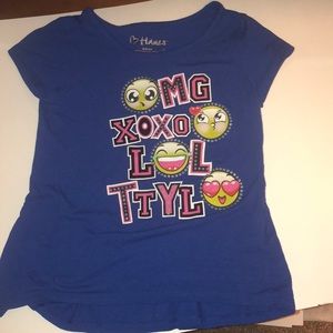Girls short sleeve shirt